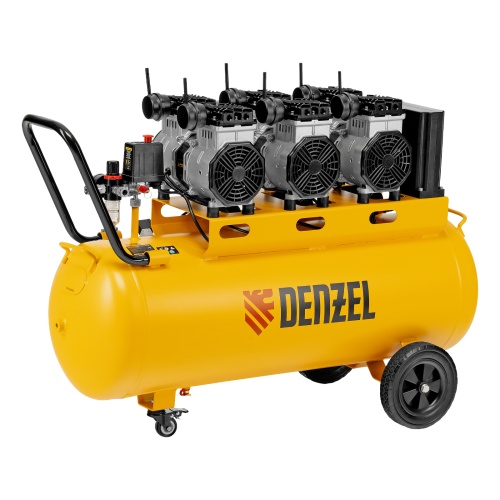 компрессор безмасляный denzel dls 3300/100