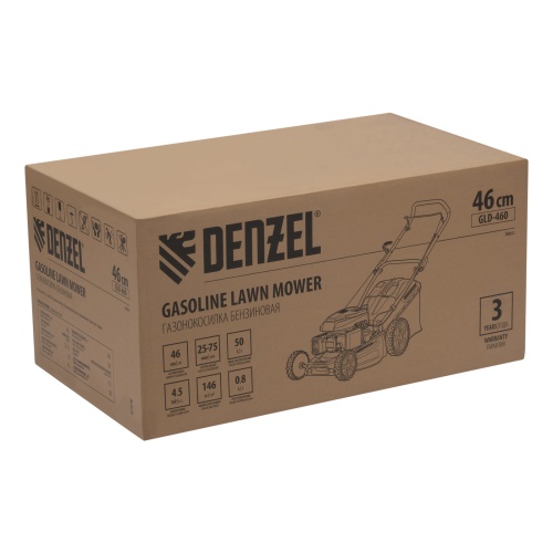 газонокосилка бензиновая denzel gld-460 фото 7