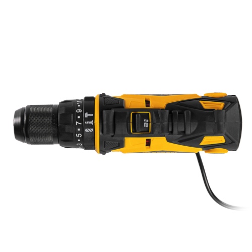 дрель-шуруповерт сетевая ударная denzel isd-300-13 26211 фото 8