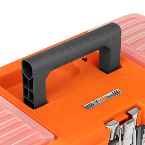 ящик для инструмента stels 16" с металлическими замками фото 3