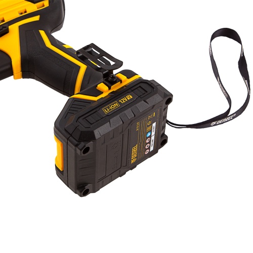 дрель-шуруповерт аккумуляторная denzel cdl-12-01cb 12в фото 6