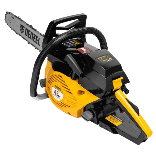 пила цепная бензиновая denzel 95230 dgs-4516 3 л.с. 3000 об/мин фото 9