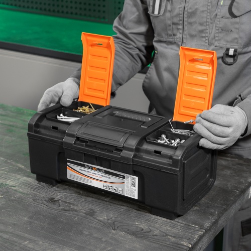 ящик для инструментов усиленный stels 16" фото 4