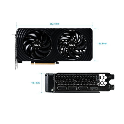 видеокарта palit geforce rtx 5060 dual 8gb gddr7 фото 4