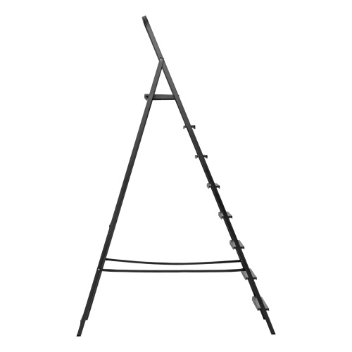 стремянка стальная сибртех 8 ступеней компактная 97948 с фиксацией фото 9