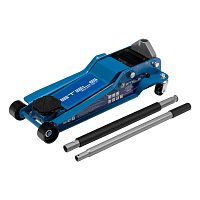 домкрат гидравлический подкатной stels 3.5 т 100-565 мм профессиональный