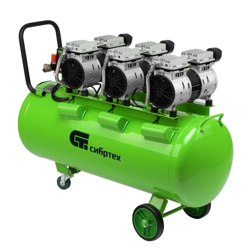 компрессор безмаслянный сибртех мб 2250/100 фото 9