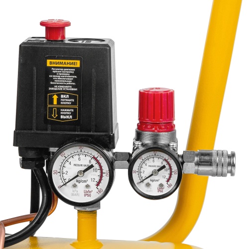 компрессор воздушный denzel dcv2200/50 фото 5