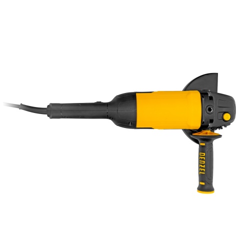 машина шлифовальная угловая denzel ag180-2000 2000 вт фото 4