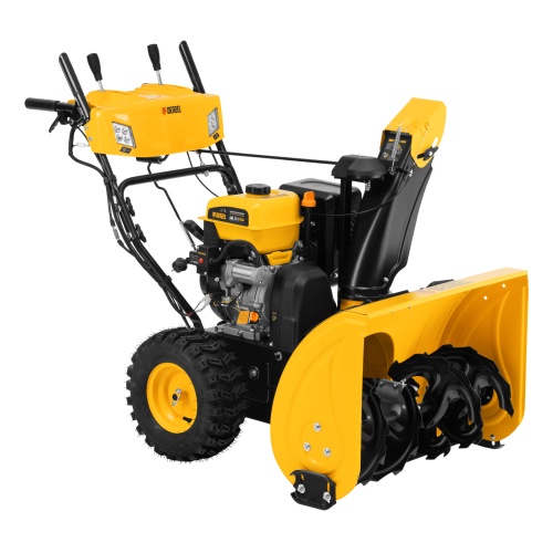 бензиновая снегоуборочная машина denzel sbl 711d pro фото 5