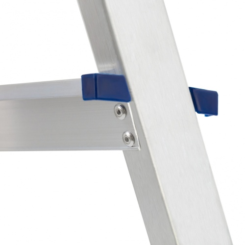 стремянка алюминиевая сибртех универсал 6 ступеней с органайзером 97896 фото 2