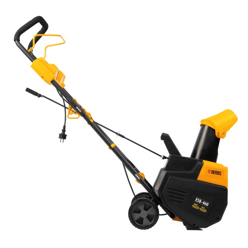 электрическая снегоуборочная машина denzel esb-460 2000 вт фото 8