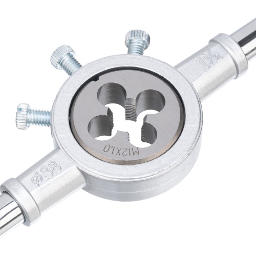 набор метчиков и плашек matrix м2-м18 110 шт в металлическом кейсе фото 4