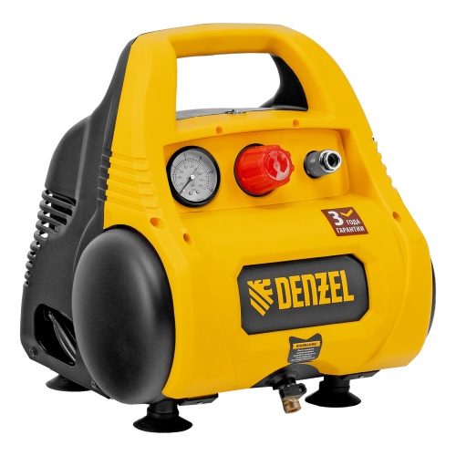 компрессор воздушный безмасляный denzel 58057 рс 1/6-180 мощностью 1100 вт фото 9