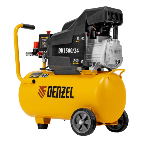 компрессор воздушный denzel dk1500/24 х-pro фото 10