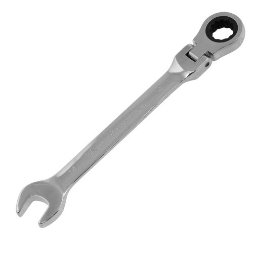 набор ключей комбинированных трещеточных шарнирных matrix 6 шт фото 9