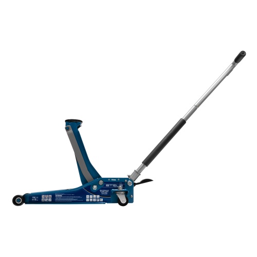 домкрат гидравлический подкатной stels 3 т 75-505 мм профессиональный фото 9