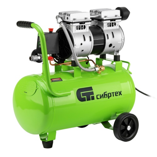 компрессор безмаслянный сибртех мб 1100/24 фото 9