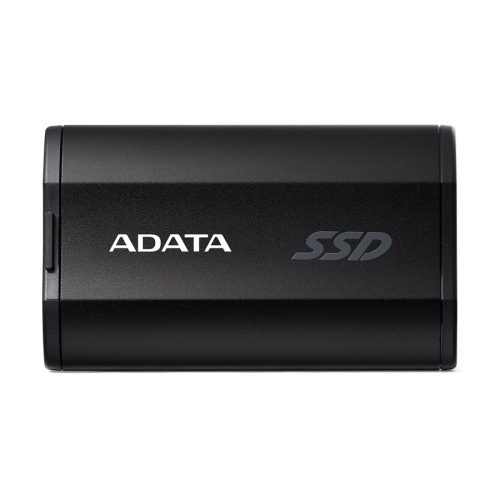 внешний накопитель ssd a-data 500gb sd810 usb type-c 2000/2000 mb/s metal case black (sd810-500g-cbk) фото 4