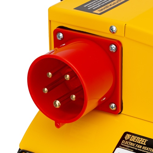 тепловая пушка denzel sfh-15000 400в 1600 м3/ч 9000/15000вт фото 3