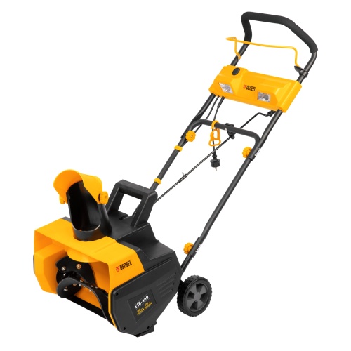 электрическая снегоуборочная машина denzel esb-460 2000 вт фото 6