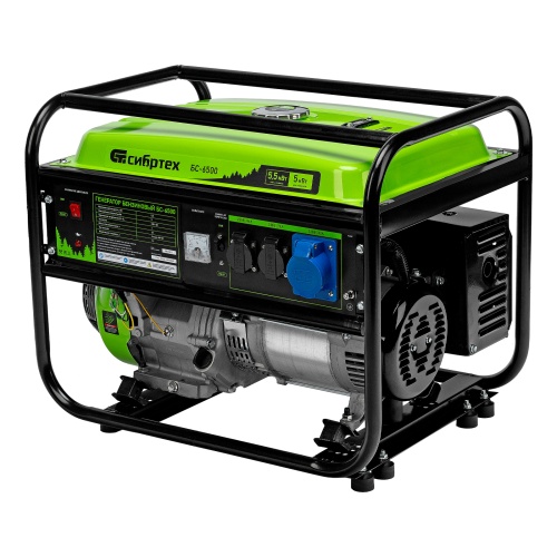 генератор бензиновый сибртех бс-6500 5500 вт фото 10