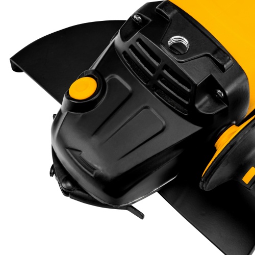 машина шлифовальная угловая denzel ag230-2400 2400 вт фото 4