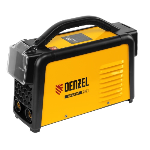 сварочный инверторный аппарат denzel sdm-220 top