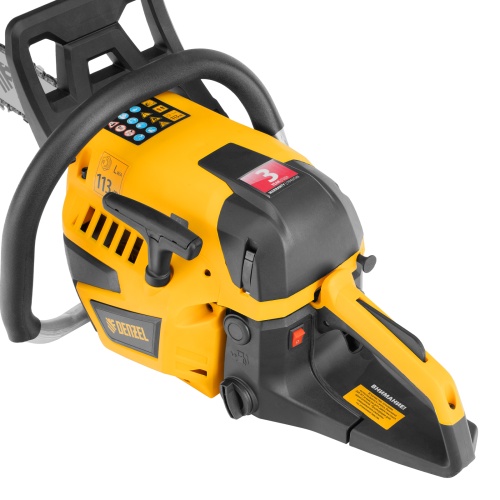 пила цепная бензиновая denzel 95236 ds-4516 мощностью 2.5 лс фото 2