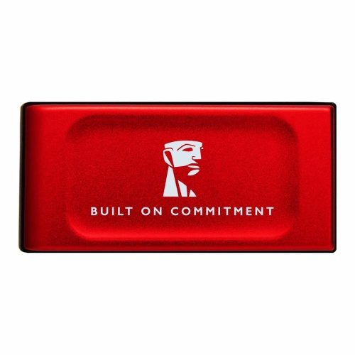 внешний накопитель ssd kingston 1tb sxs1000 usb type-c 1000/1050 mb/s metal case red (sxs1000r/1000ga)