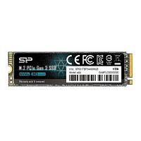 накопитель ssd silicon power 1tb p34a60 m.2 2280 pci-e gen4 x4, nvme, r/w 2200/1600mb/s, 600tbw, rtl (sp001tbp34a60m28)