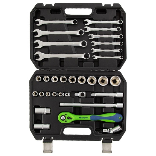 набор инструментов сибртех 32 предмета 1/2" фото 6