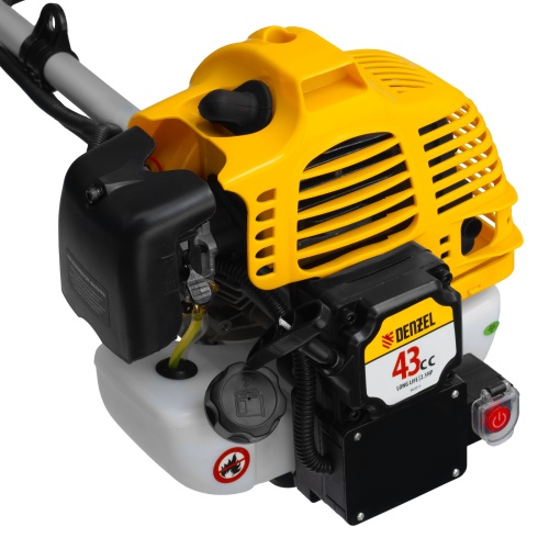 триммер бензиновый denzel dt-43e фото 5