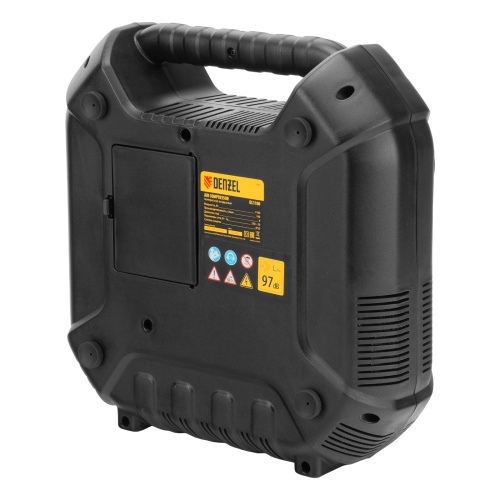 компрессор воздушный denzel dl1100 58005 мощностью 1100 вт, 180 л/мин фото 7