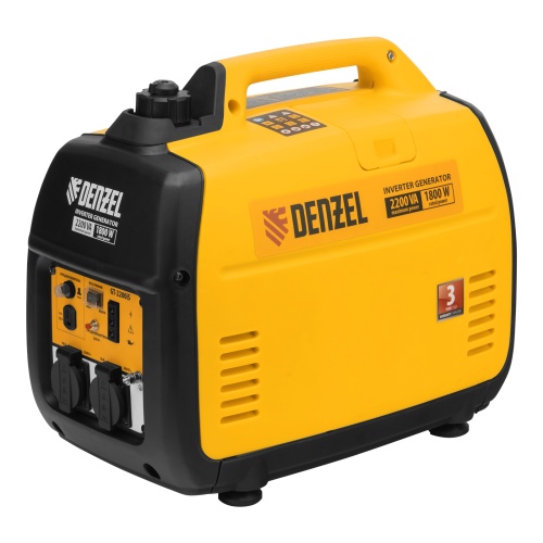 генератор инверторный denzel gt-2200is 94702 2200 вт
