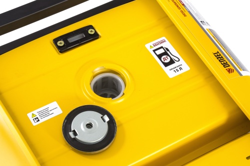 генератор дизельный denzel dd6300е 94657 5000 вт фото 2