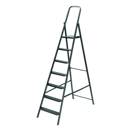 стремянка стальная сибртех 7 ступеней компактная 97947