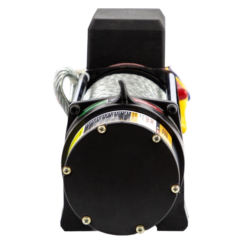 лебедка автомобильная электрическая denzel lb-4000 3700 вт фото 9