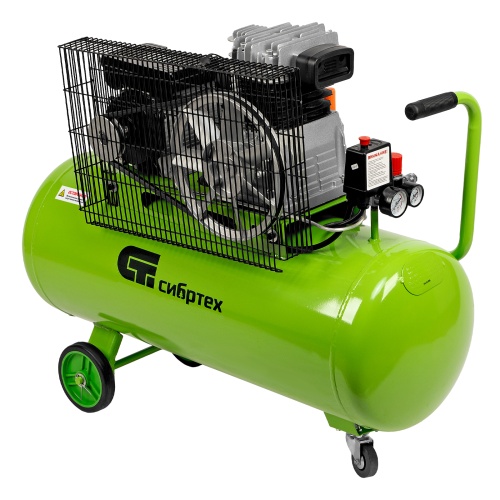 компрессор масляный воздушный сибртех кр-2200/100 фото 10