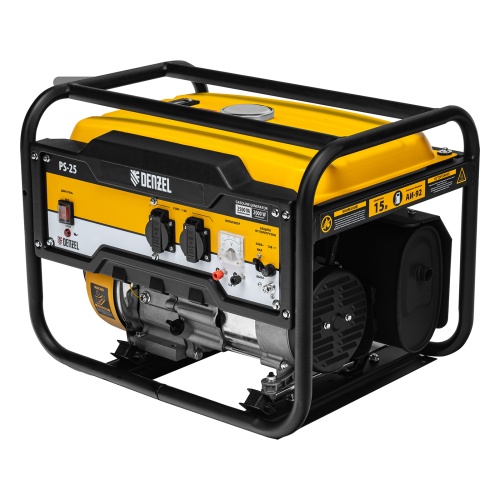 генератор бензиновый denzel ps 25 946814 2500 вт фото 10
