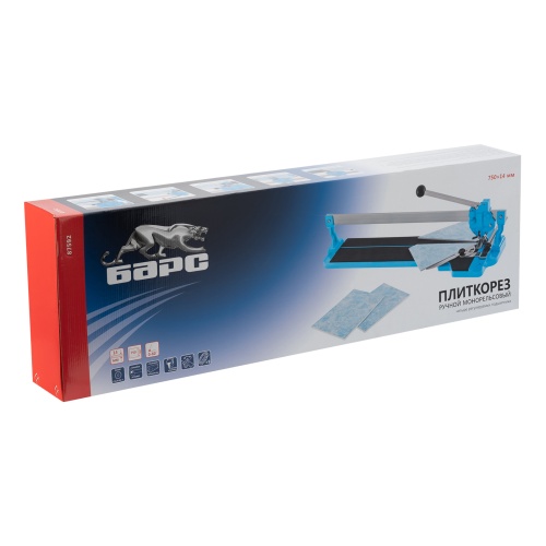 плиткорез ручной монорельсовый барс 750 х 14 мм фото 3