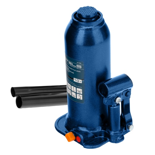 домкрат гидравлический бутылочный stels 10 т 222-447