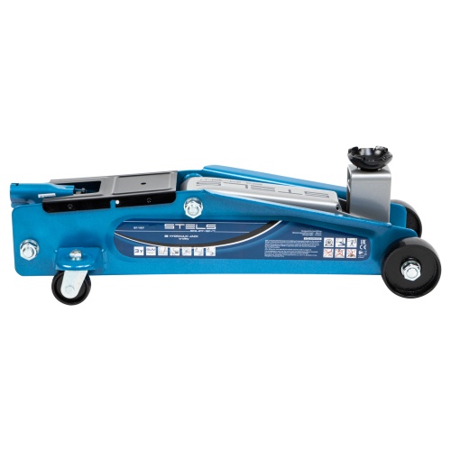 домкрат гидравлический подкатной stels 3т suv 190-535 фото 6