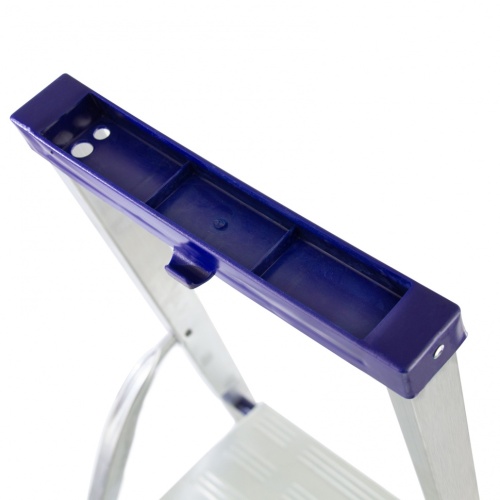 стремянка алюминиевая сибртех универсал 6 ступеней с органайзером 97896 фото 3