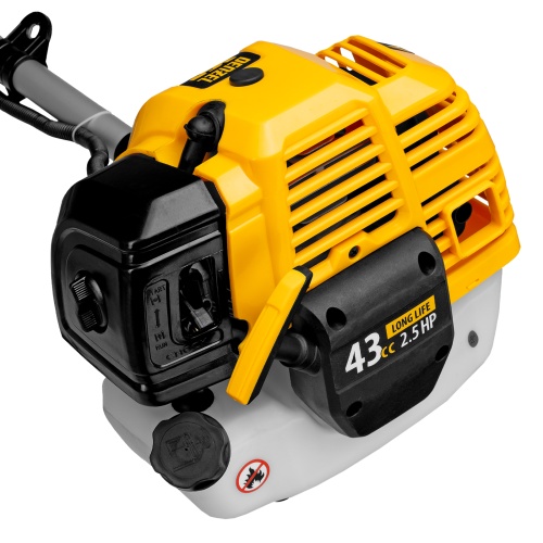 триммер бензиновый denzel 96225 dt 43s 2.5 л.с., 9500 об/мин. фото 5