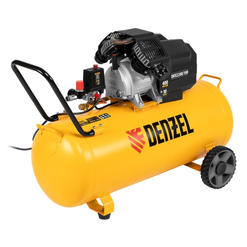 компрессор воздушный denzel dkv2200/100 х-pro