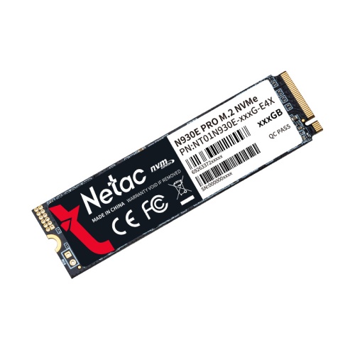 накопитель ssd netac 256gb n930e pro series m.2 2280 pci-e gen3.0x4, nvme, r/w 2040/1270mb/s, 3d nand, 150tbw (nt01n930e-256g-e4x) фото 2