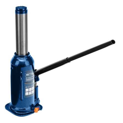 домкрат гидравлический бутылочный stels 12 т 227-457 фото 5