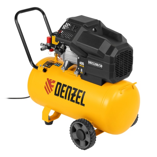 компрессор воздушный denzel dkv2200/50 х-pro фото 8