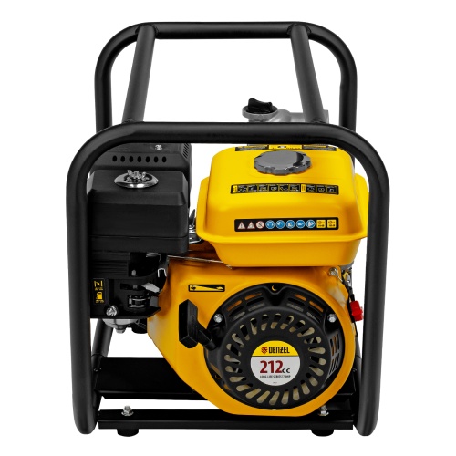 мотопомпа бензиновая для чистой воды denzel px-50 7 лс фото 6